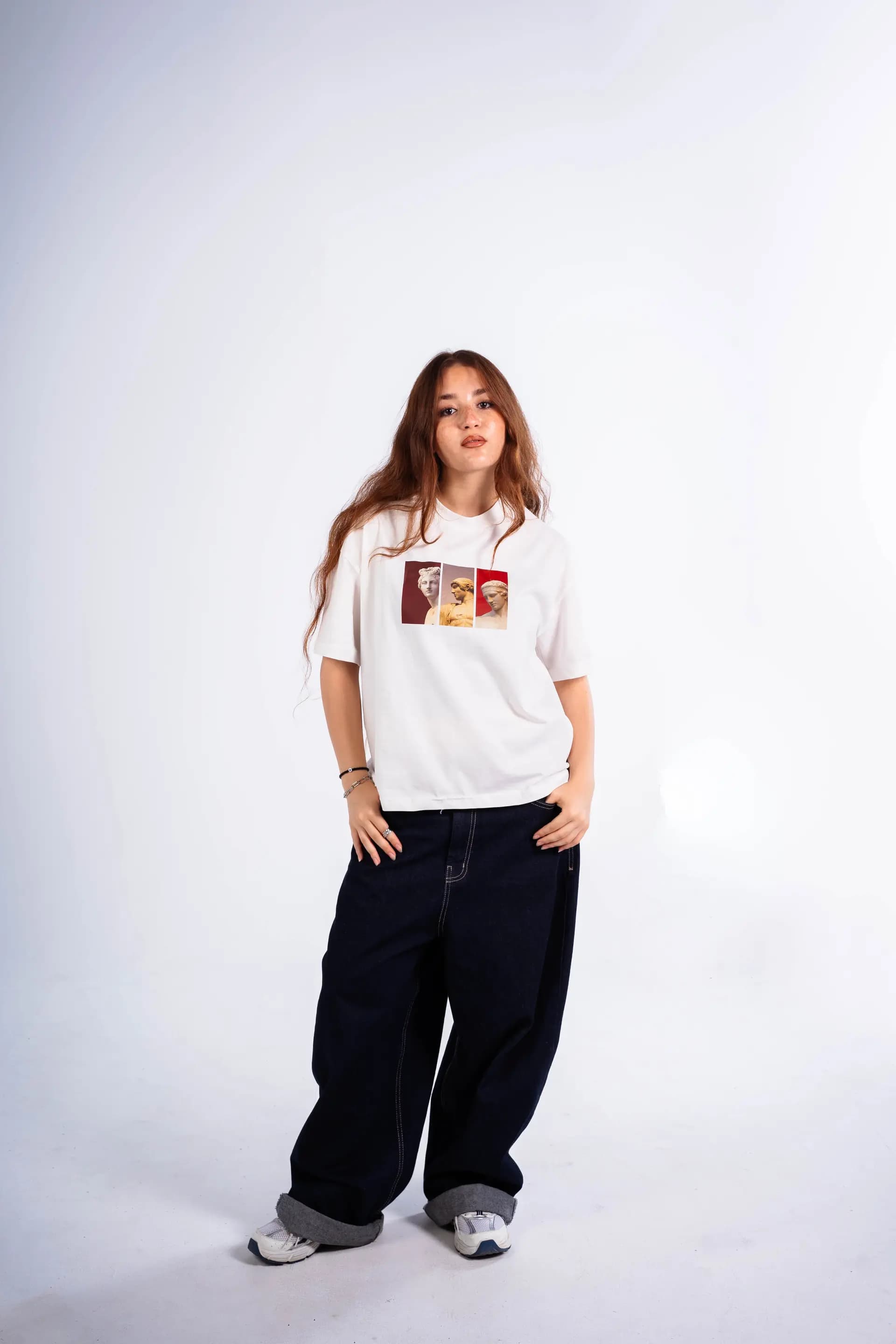 Marble Wounds Signature Tee (White) image 1