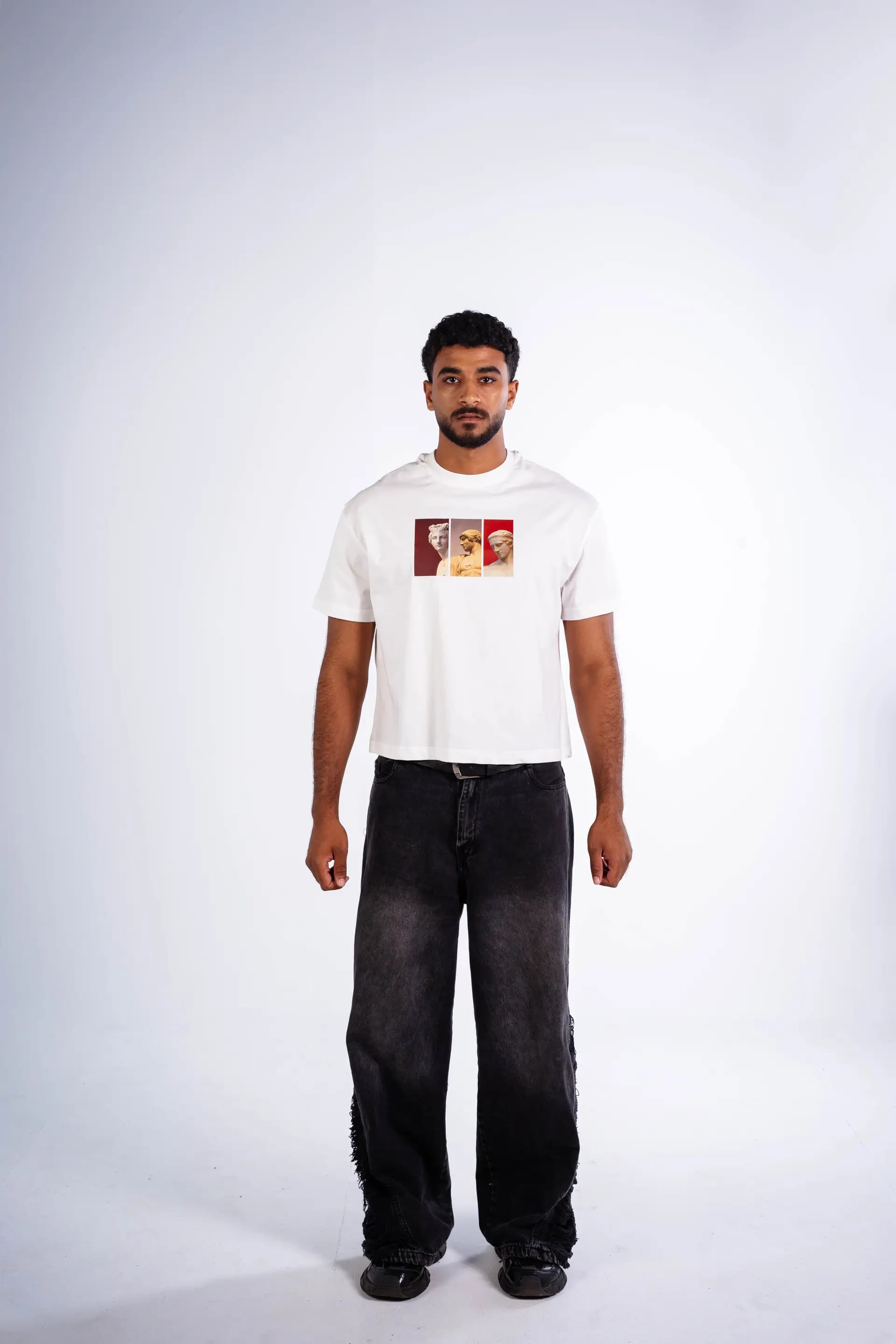 Marble Wounds Signature Tee (White) image 2