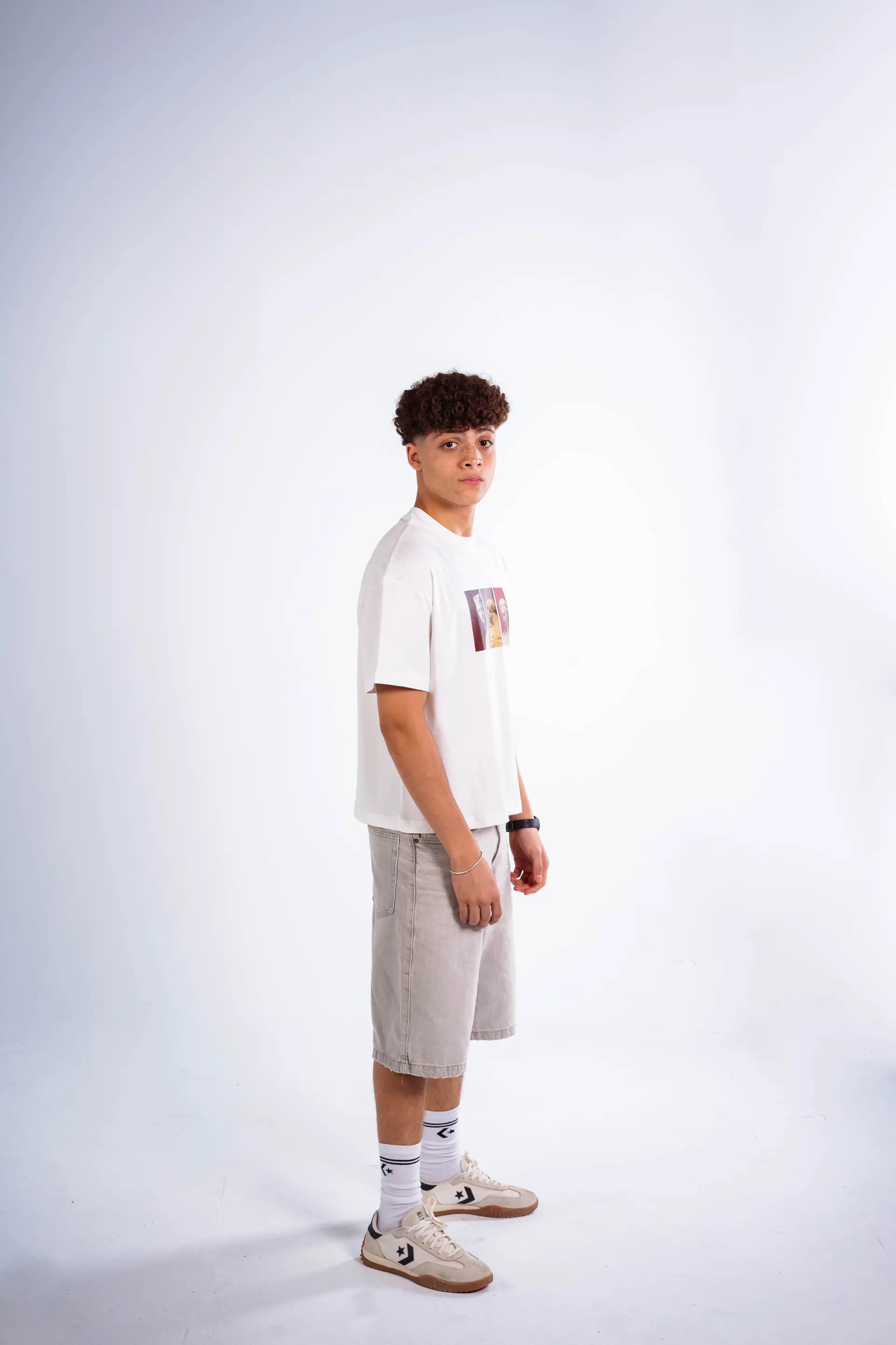 Marble Wounds Signature Tee (White) image 4